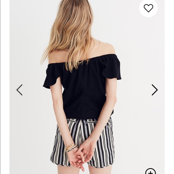 Madewell | Texture & Thread Off-the-Shoulder Top - Picture 6 of 7